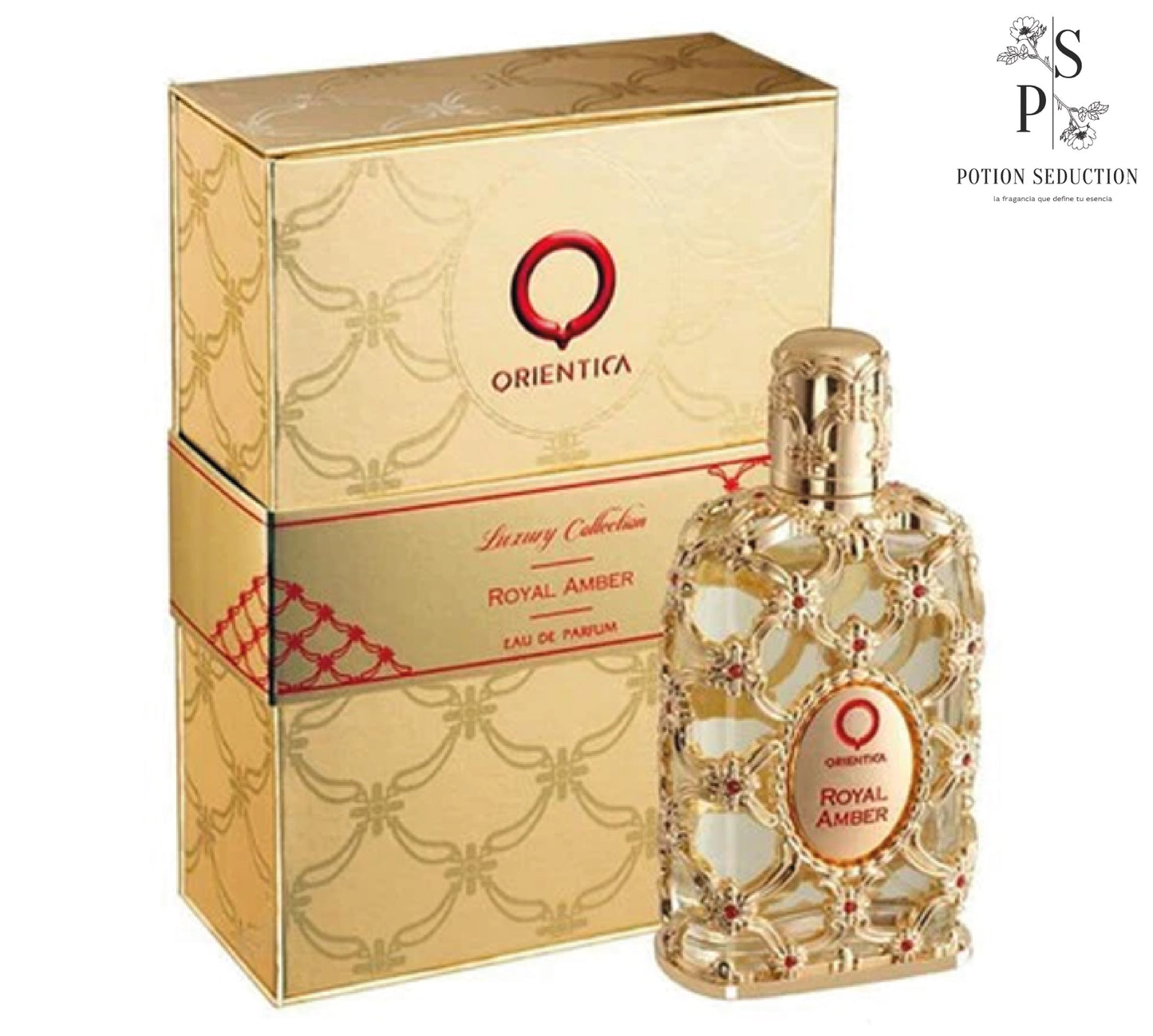 Perfume Orientic Royal Amber Caja