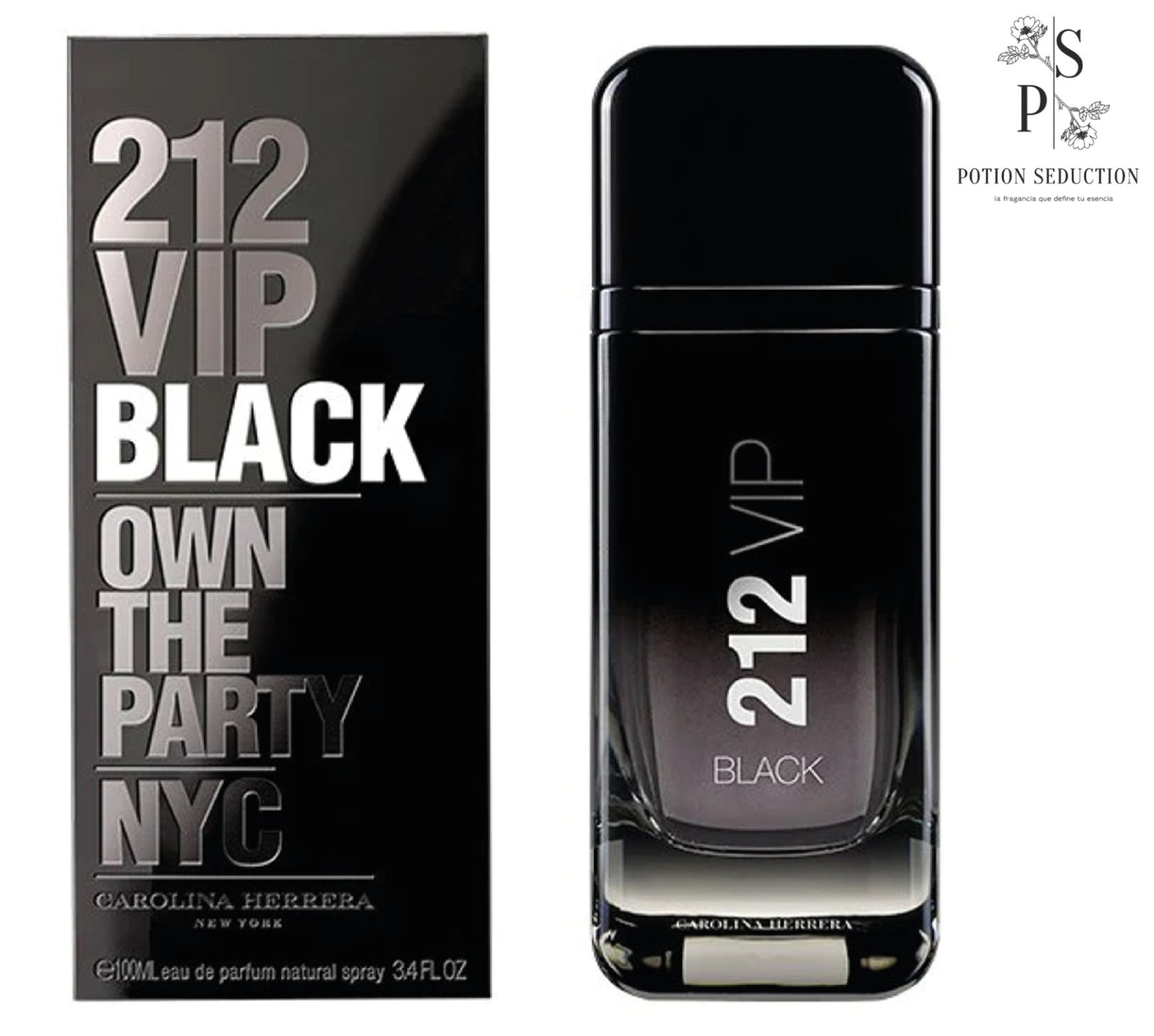 Perfume 212 Vip Black Own The Party